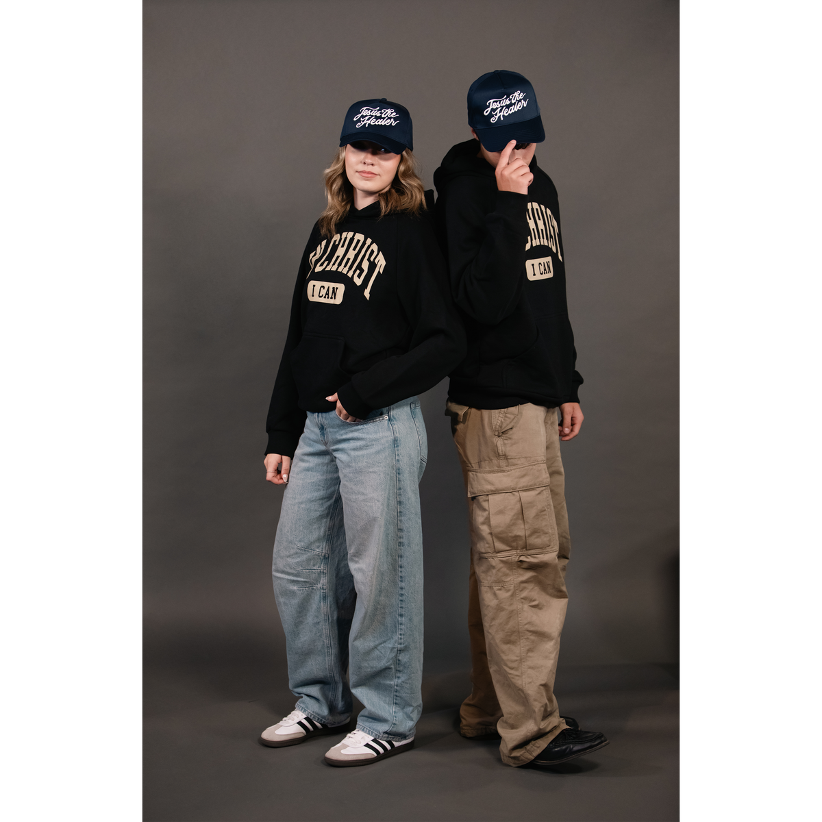 Navy JTH Panel Cap