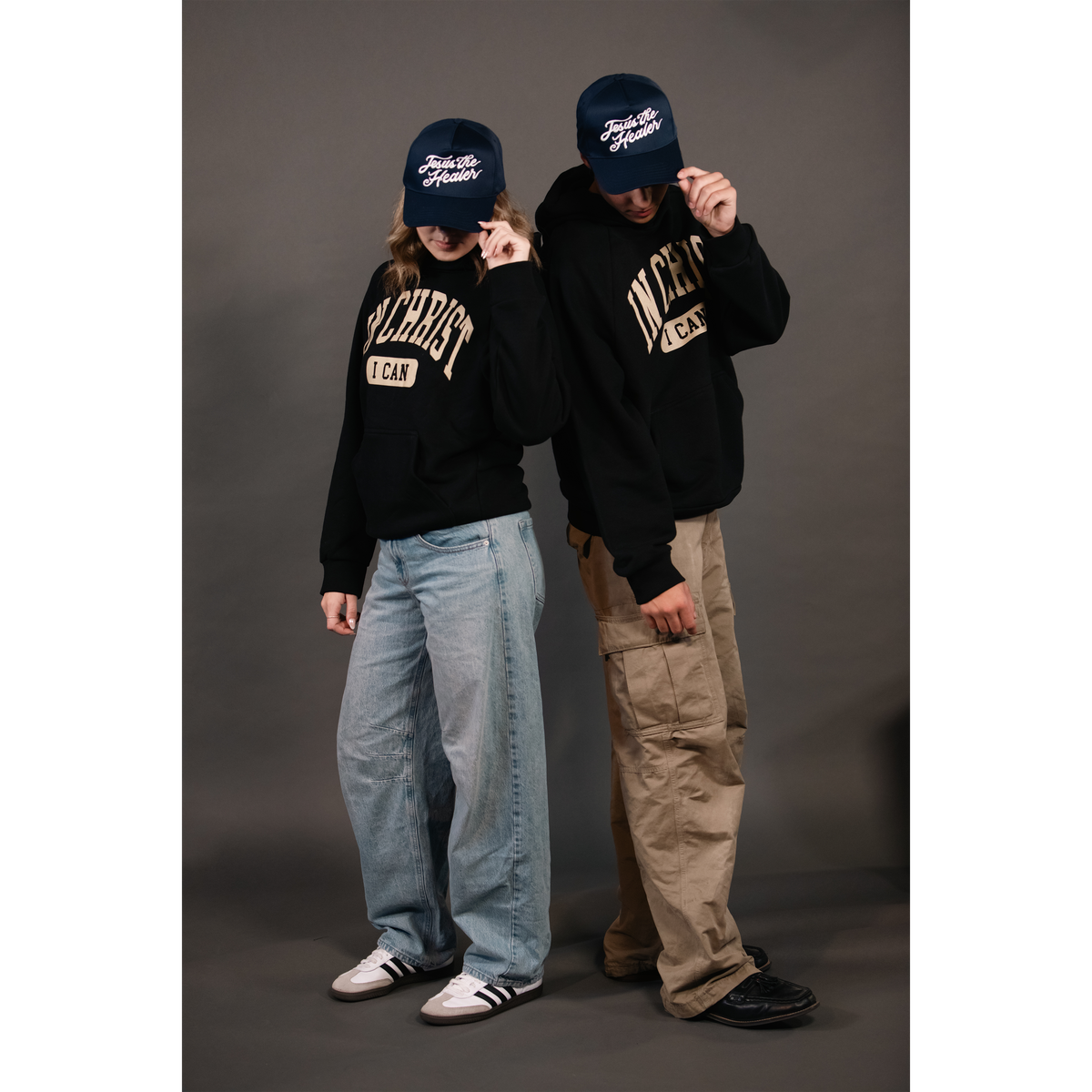 Navy JTH Panel Cap