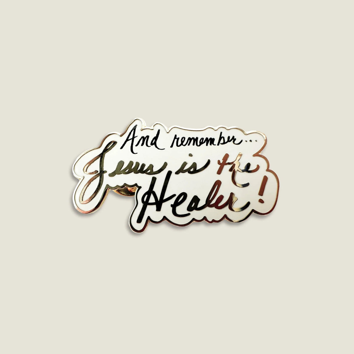 Pastor Nancy's Handwriting Pin